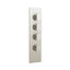Aquabrass Square Thermostatic Shower Trim T12003, Chrome - image 4