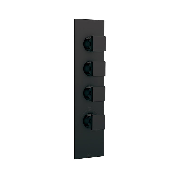 Square trim set for TURBO thermostatic valve #T12003