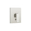 Aquabrass Square Pressure Balance Shower Trim Set, Chrome - image 4