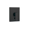 Aquabrass Square Pressure Balance Shower Trim Set, Chrome - image 2