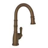 Georgian Era Pull-Down Bar/Food Prep Kitchen Faucet