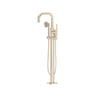 Armstrong Single Hole Floor-mount Tub Filler Trim With U-Spout