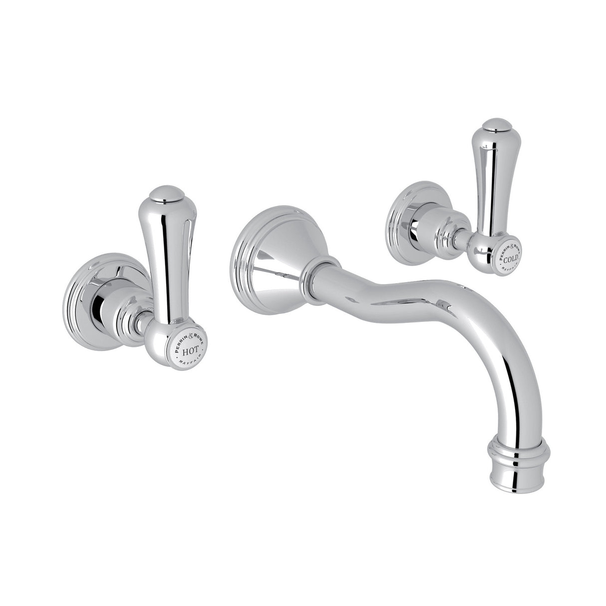 Georgian Era Wall Mount Lavatory Faucet Trim