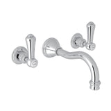Georgian Era Wall Mount Lavatory Faucet Trim