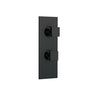 Aquabrass Square 3-Way Thermostatic Shower Trim, Chrome - image 2