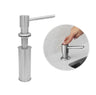 Stainless Steel Soap Dispenser for Kitchen Sink. Pump Liquid Hand Lotion Dispenser