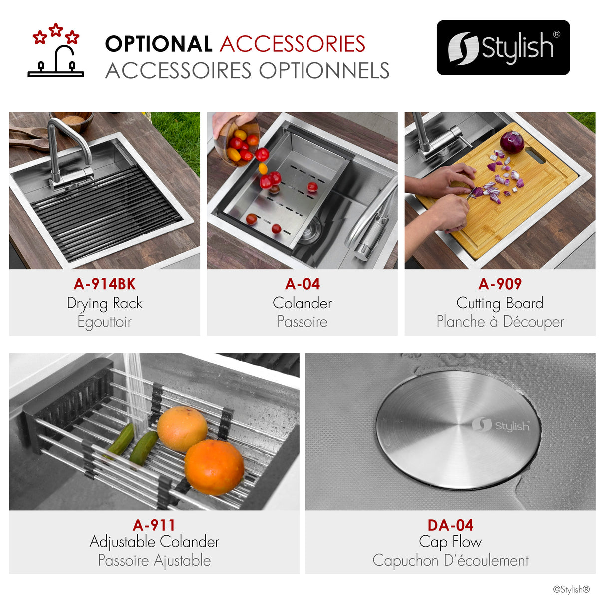 Concealed Dual Mount 20 inch Utility Sink, 1-Hole Prep Sink Dura-Tek Finish with Faucet.