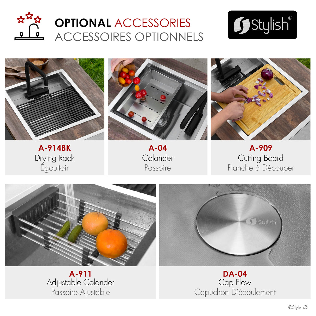 Concealed Dual Mount 20 inch Utility Sink, 1-Hole Prep Sink Dura-Tek Finish with Faucet