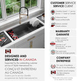 Undermount 42 Inch Workstation 7030 Double Bowl Kitchen Sink With Dura Tek Finish And Accessories
