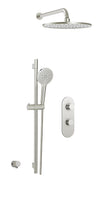 Aquabrass Showerbox01 Round Rain Shower System Kit - image 3