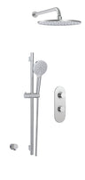 Aquabrass Showerbox01 Round Rain Shower System Kit - image 2