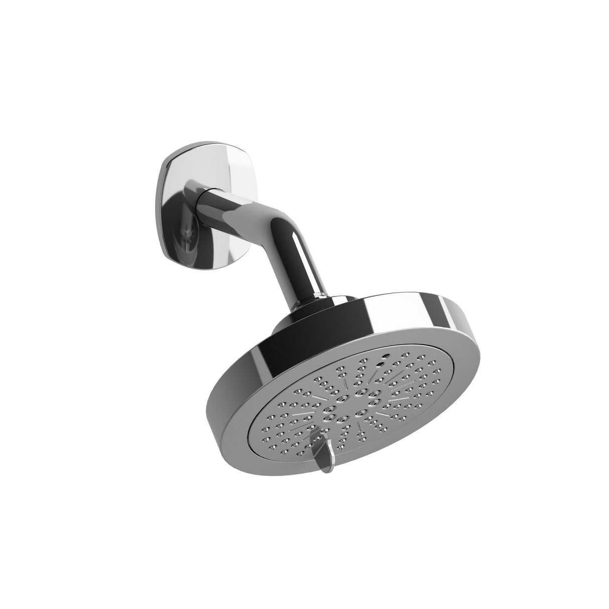 Venty 2-jet showerhead with arm