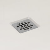 B3X 6032 Acrylic Corner Left Shower Base with Left-Hand Drain in White