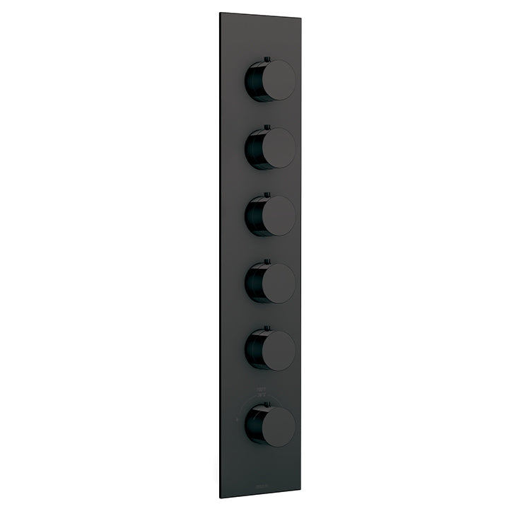 Square/round trim set for TURBO thermostatic valve #T12005