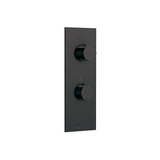 Trim set for TURBO thermostatic valve 2-way, shared functions