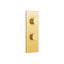 Aquabrass 3-Way Thermostatic Shower Valve Trim Set, Chrome - image 4