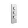 Marmo plate and handle trim set for TURBO thermoststic valve #T12002