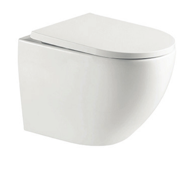 SUBWAY Wall-Mounted Toilet, Rimless