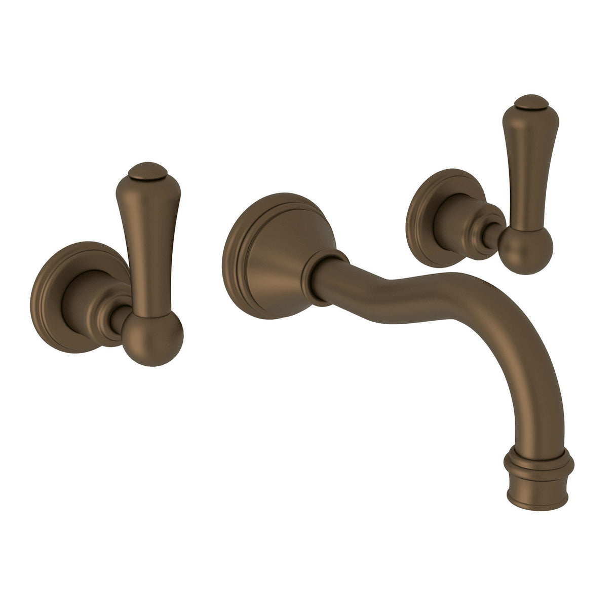 Georgian Era Wall Mount Lavatory Faucet Trim