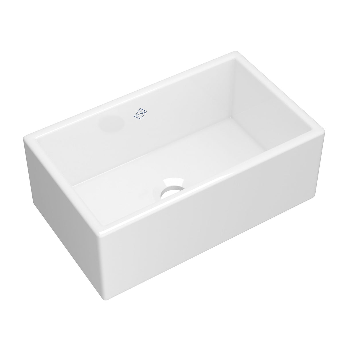 Shaker 30" Single Bowl Farmhouse Apron Front Fireclay Kitchen Sink