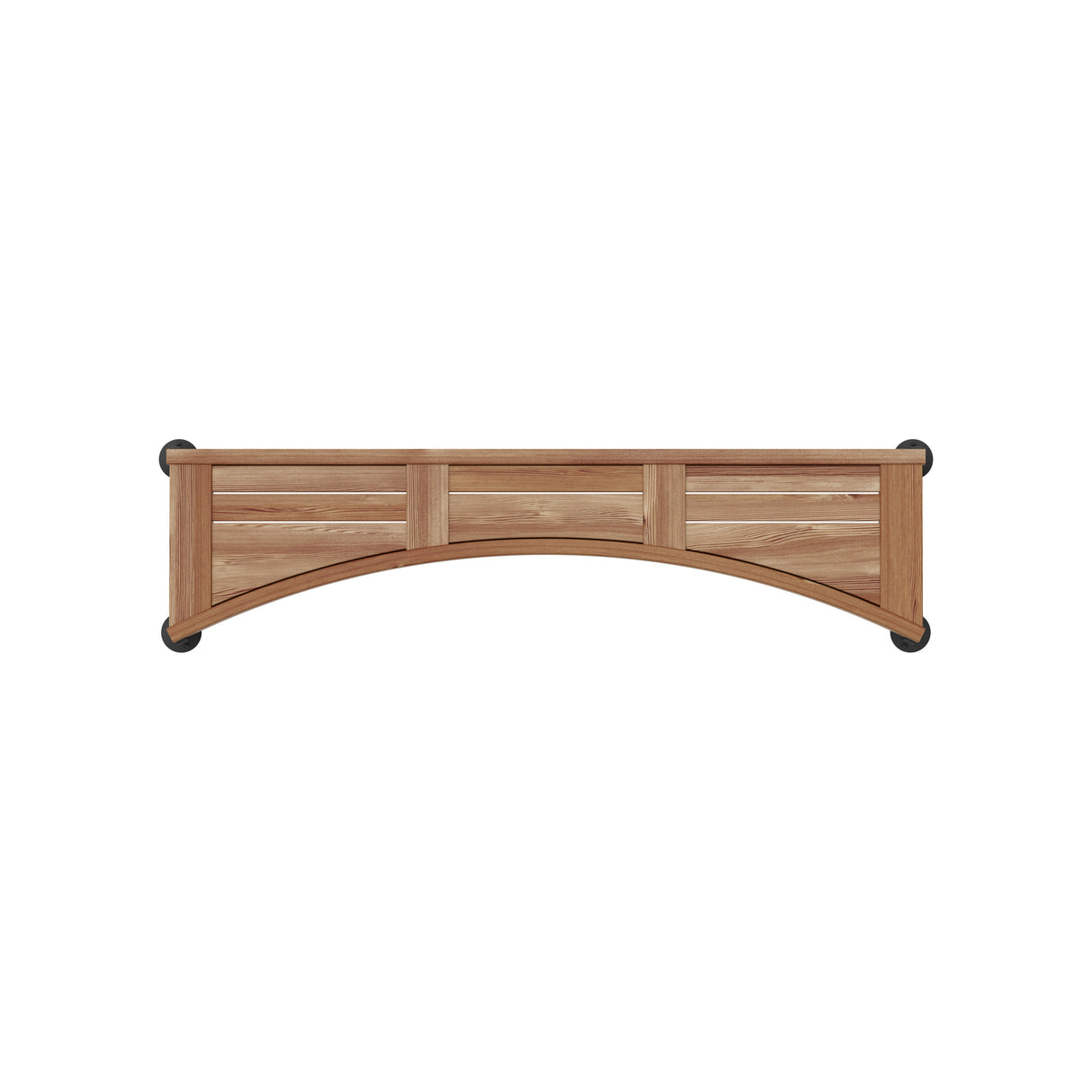 Arched Teak Shower Seat 48