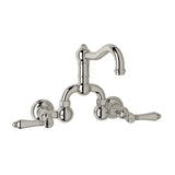Acqui? Wall Mount Bridge Lavatory Faucet With Column Spout A1418lm-2