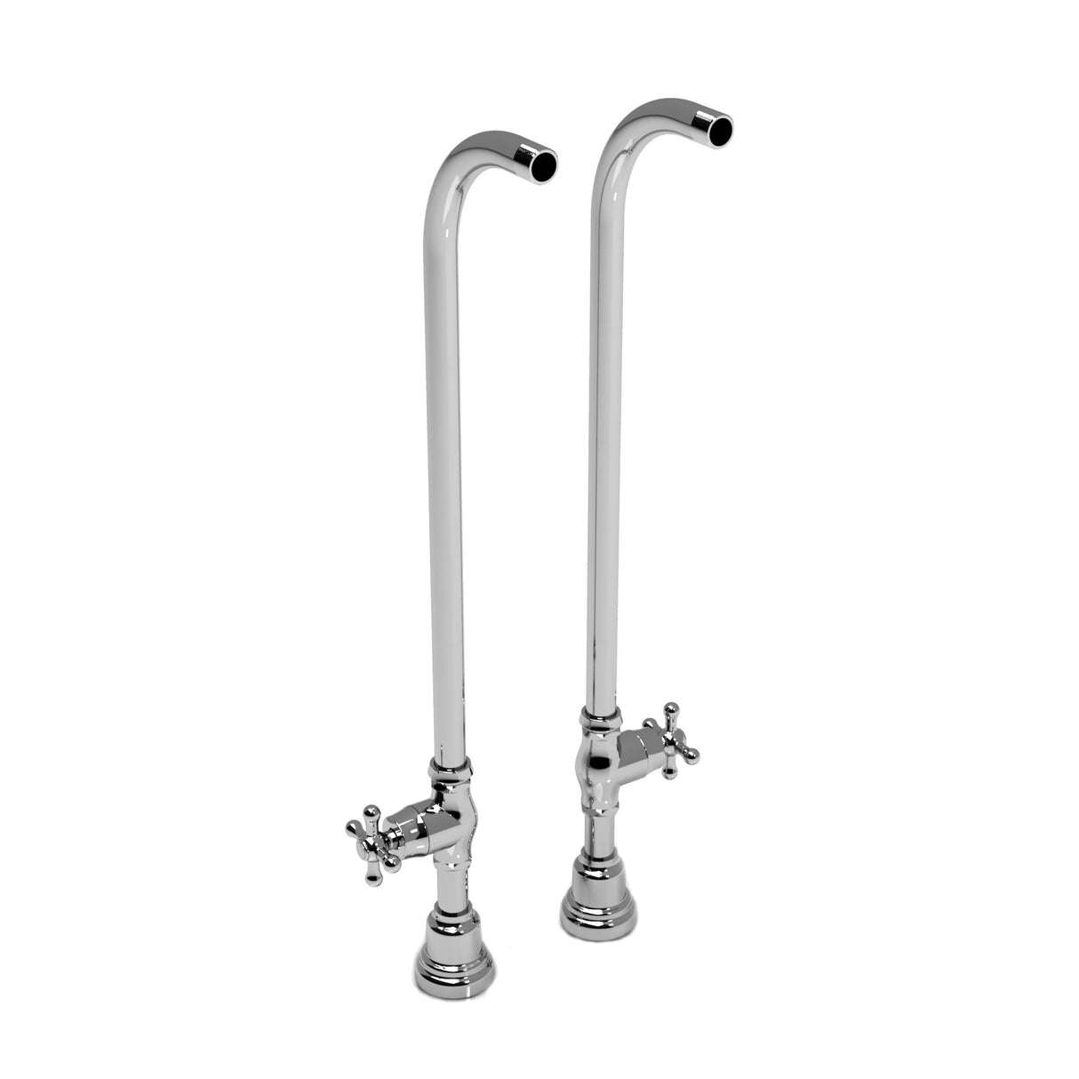 76 Cm (30") High Floor Riser Pair With Valve
