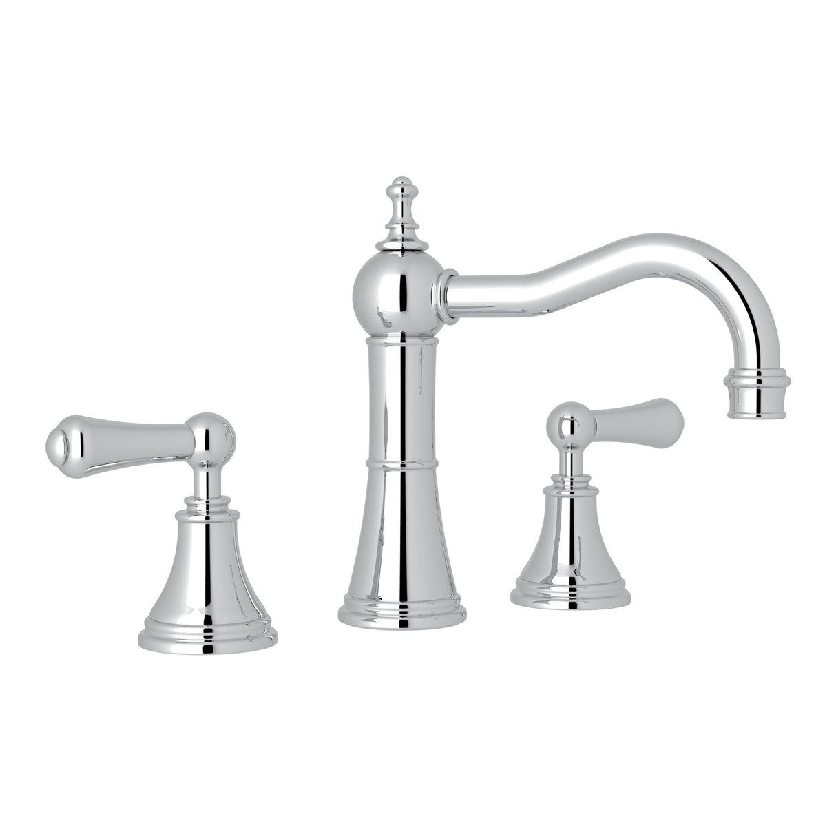 Georgian Era Widespread Lavatory Faucet With Column Spout