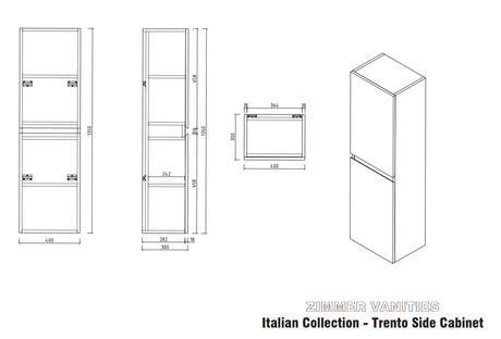 trento side cabinet