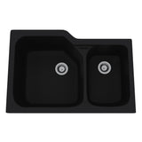 Allia™ 33" Fireclay 2 Bowl Undermount Kitchen Sink