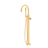 Eclissi™ Single Hole Floor-mount Tub Filler Trim With C-Spout
