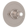 Georgian Era 3/4 inch Round Thermostatic Trim Without Volume Control