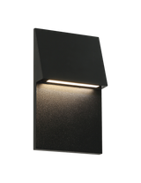 Dawn vertical outdoor LED step light with downlight strip
