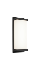 Matteo Luce outdoor wall light, angled view