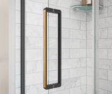 Uptown 57-59 x 76 in. 8 mm Pivot Shower Door for Alcove Installation with Clear glass in Chrome