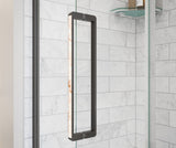 Uptown 56-59 x 76 in. 8 mm Sliding Shower Door for Alcove Installation with Clear glass in Chrome