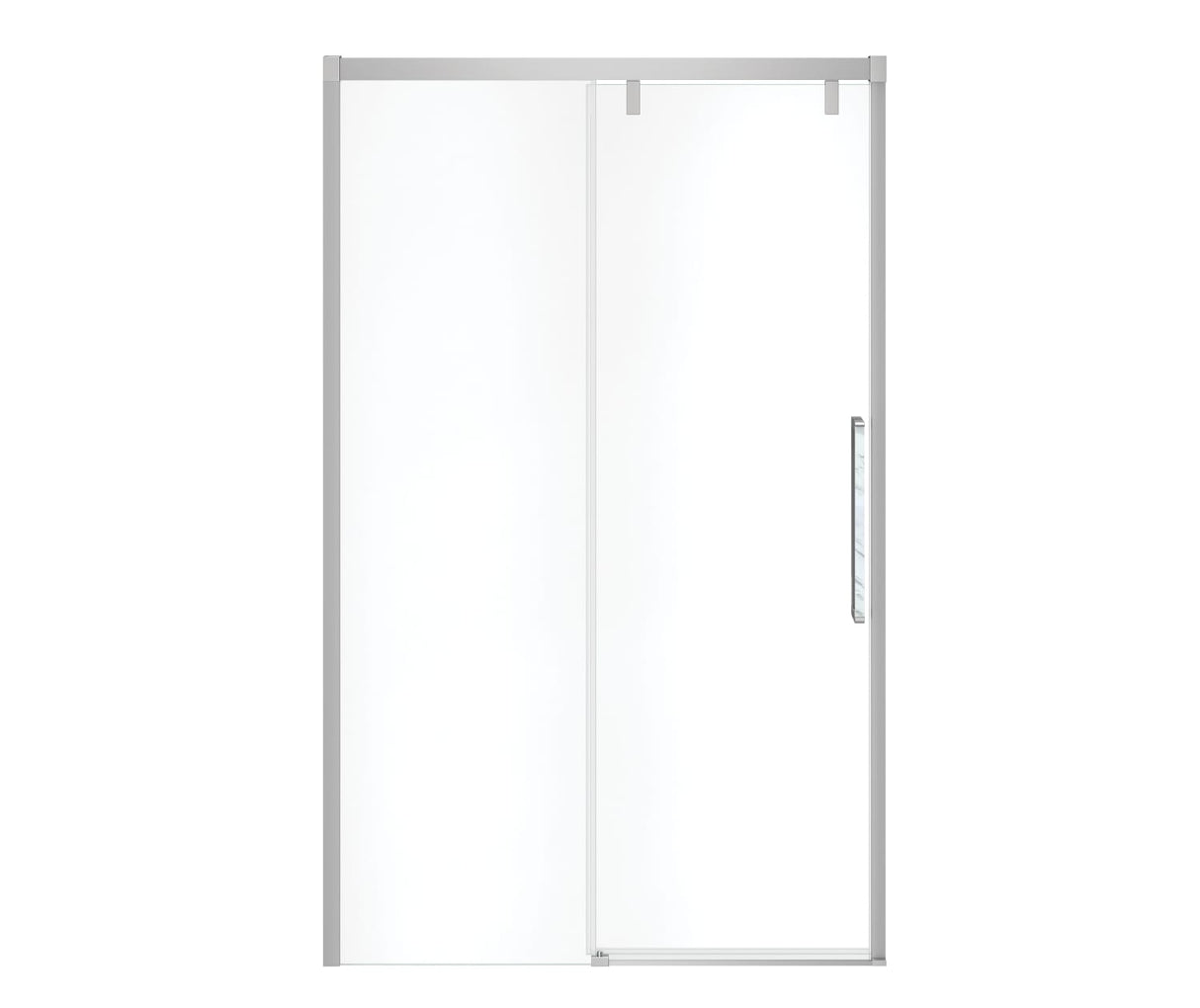 Uptown 44-47 x 76 in. 8 mm Sliding Shower Door for Alcove Installation with Clear glass in Chrome