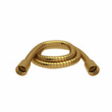 150 Cm (59") Double Interlock Flexible Hose, Swivel And 2 Check Valves