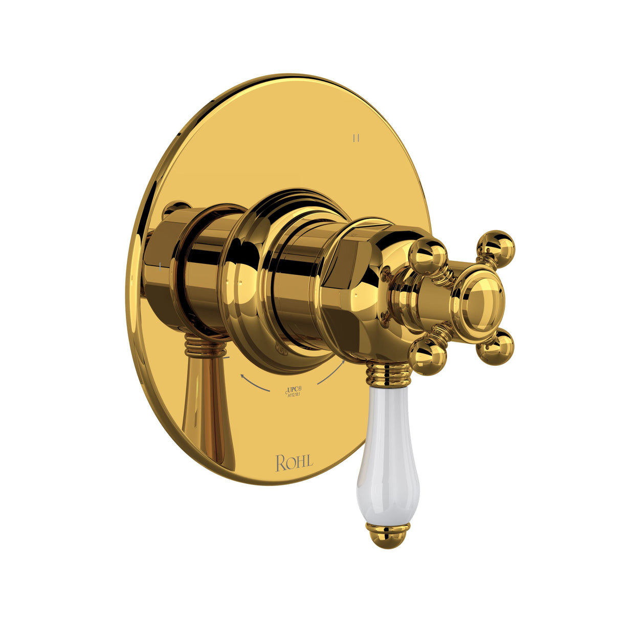 3-way Type T/P (thermostatic/pressure balance) coaxial patented trim