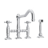 Acqui® Bridge Kitchen Faucet With Side Spray A1458xmws-2