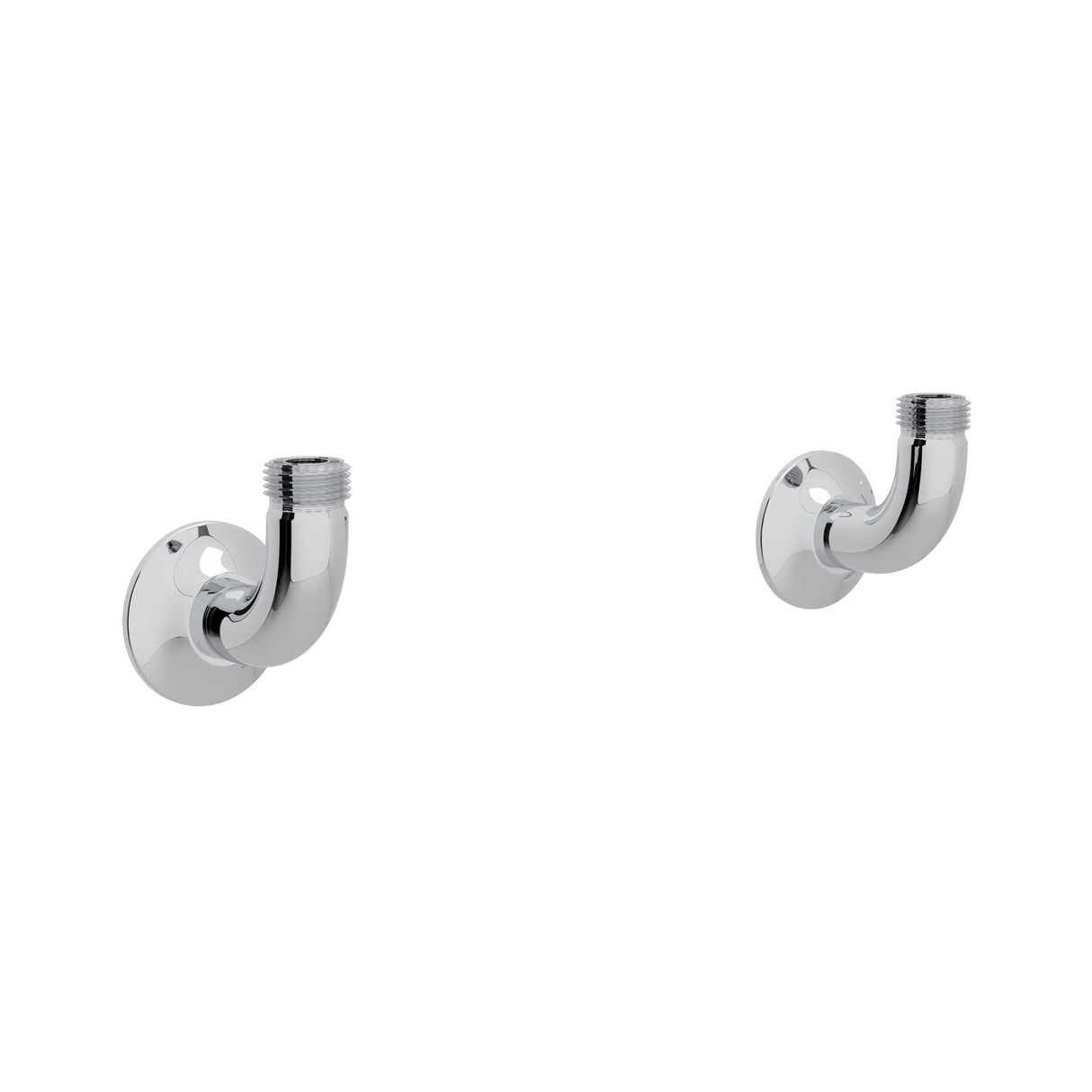 Georgian Era Bridge Kitchen Faucet Wall Unions