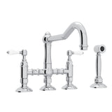 Acqui® Bridge Kitchen Faucet With Side Spray A1458lpws-2