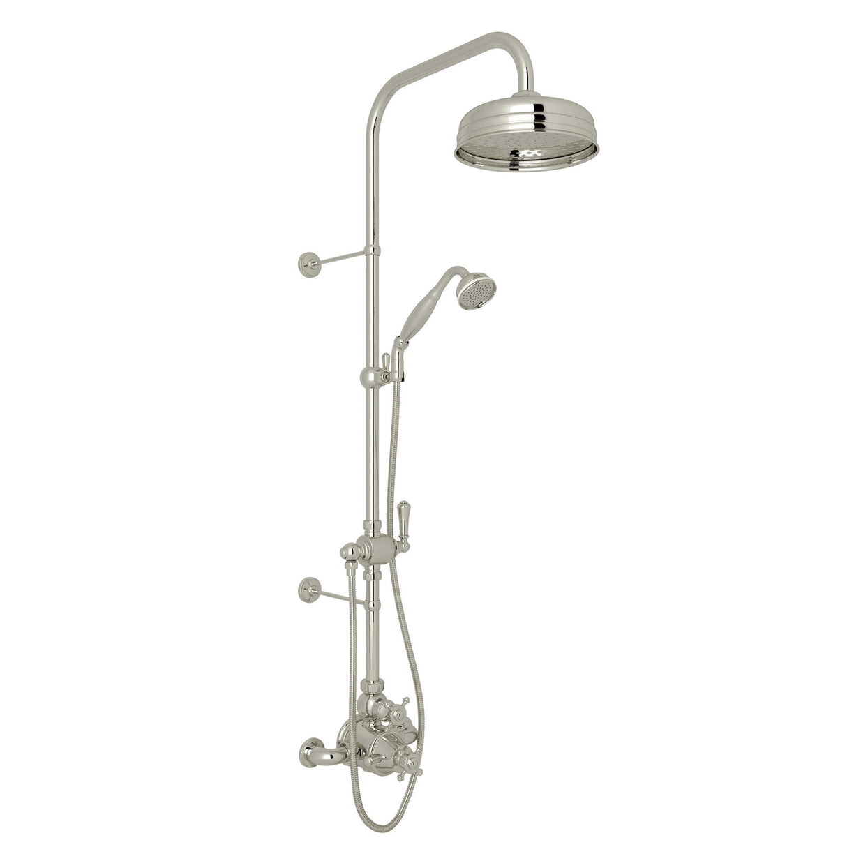 Georgian Era 3/4" Exposed Wall Mount Thermostatic Shower System