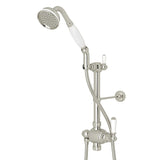 Riser Diverter, Handshower, Handshower Holder, Hose and 8" Thermostatic Outlet U.5373N