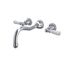 Edwardian Wall-mount Tub Filler