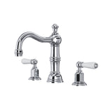 Edwardian Widespread Lavatory Faucet With Column Spout