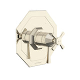 Deco 3-way Type T/P (thermostatic/pressure balance) no share coaxial patented trim