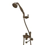 Riser Diverter With Handshower, Hose, And Parking Bracket
