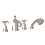 Deco 4-Hole Deck-mount Tub Filler