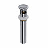 Push Drain With Overflow 0127dof